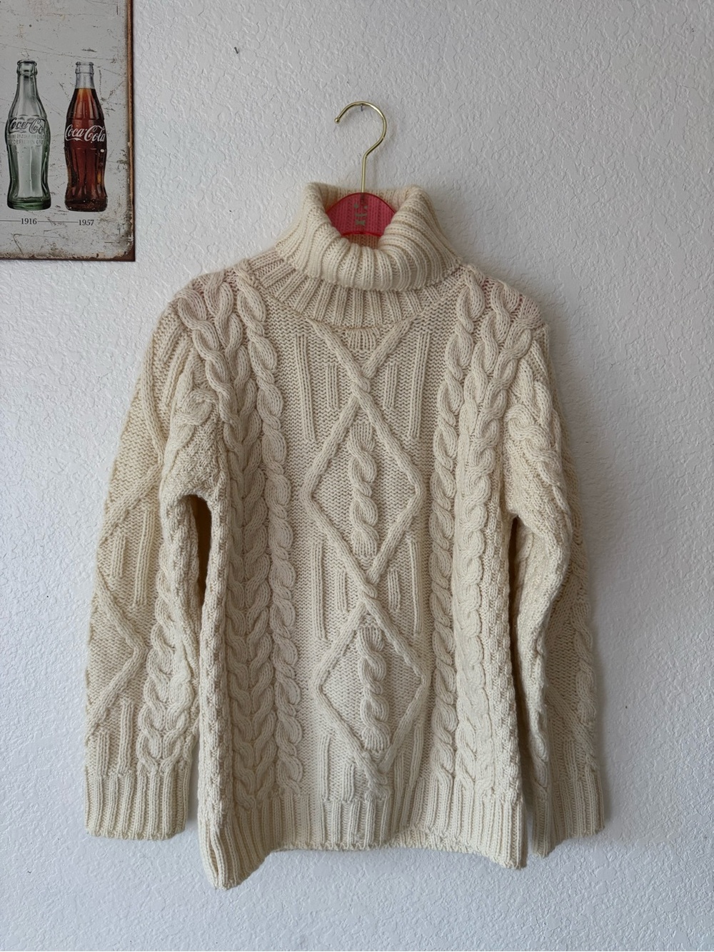 Heidi Wynne Catskill Turtleneck 100% Merino Wool Size Small